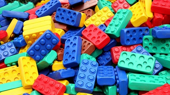 bunte Legosteine