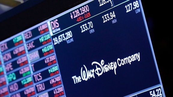 The Walt Disney Company an der Börse.