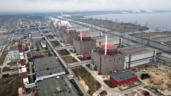 Atomkraftwerk Saporischschja, in der Ukraine