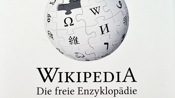 Logo des Online-Lexikons Wikipedia