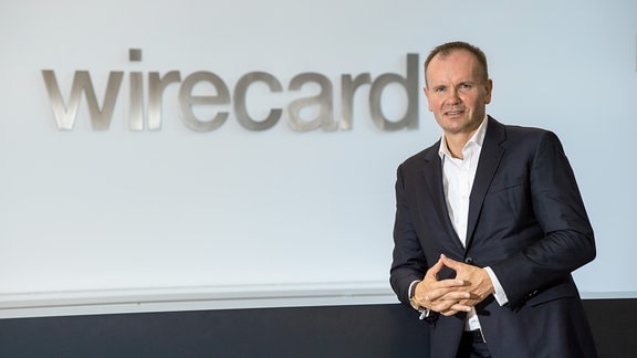 Markus Braun, Vorstandsvorsitzender von Wirecard, steht bei einem Fototermin in der Firmenzentrale.