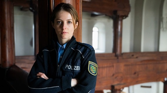 Tatort Dresden "Unter Feuer": Paula Kroh (Rolle Anna Stade)