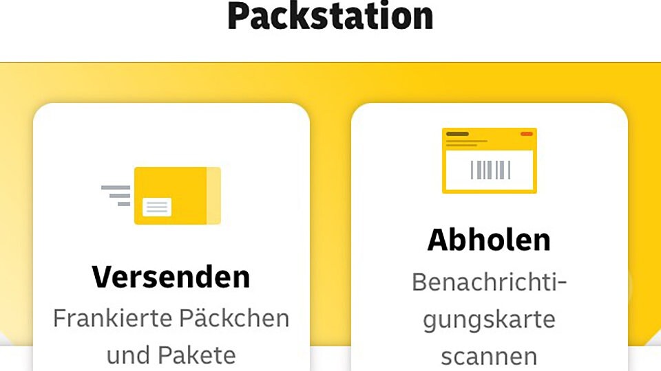 mit hermes an dhl packstation senden