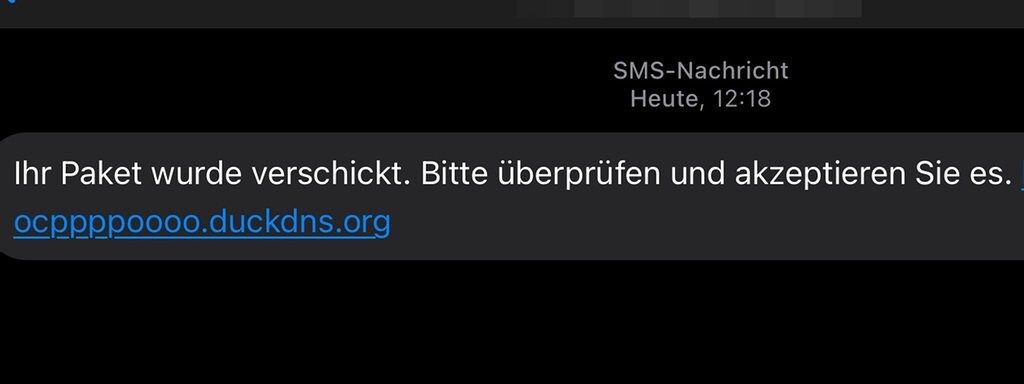 Bei Betrugsmethode Wird Opfer Mit Paketdienst Sms Gekodert Mdr De