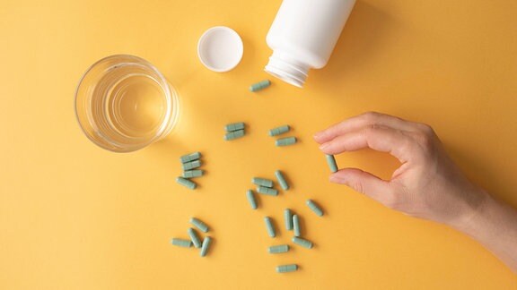Nahrungsergänzungsmittel - Pillen - Medikamente