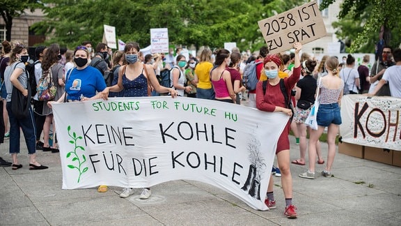 Klimaprotest von Fridays for Future in Berlin
