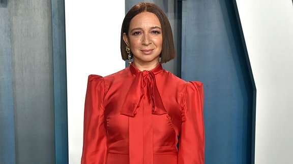 Maya Rudolph bei ihrer Ankunft auf der Vanity Fair Oscar Party in Beverly Hills, Kalifornien.