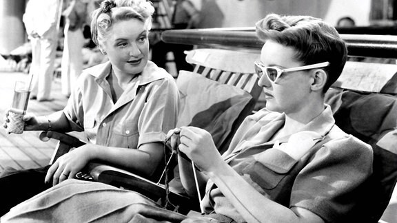 Lee Patrick, Bette Davis im Film Reise aus der Vergangenheit, 1942