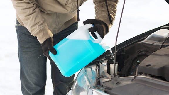 Frostschutzmittel fürs Auto
