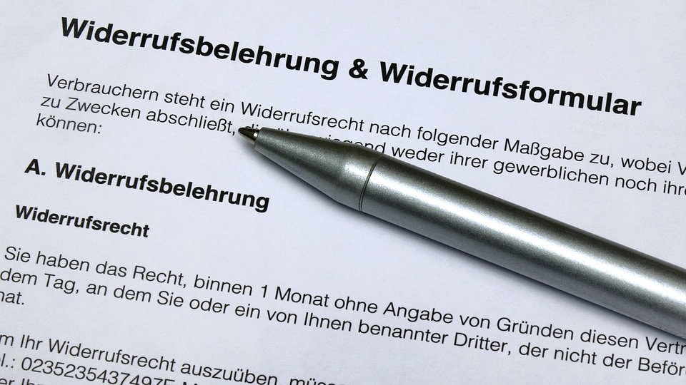 Tipps Zum Widerruf Von Verträgen | MDR.DE