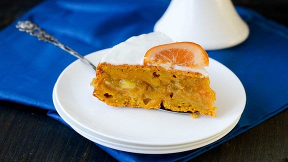 Süßkartoffel-Orangenkuchen