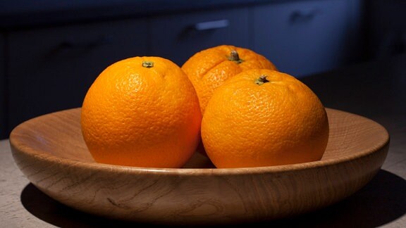 Orangen in einer Schale