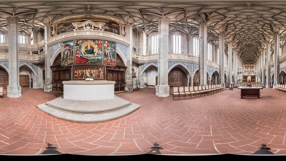 Halle Marktkirche Innenraum