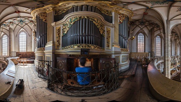Freiberg Dom Orgelempore