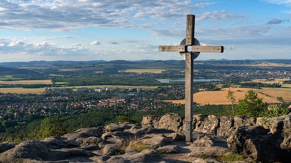 Gipfelkreuz auf dem Töpfer