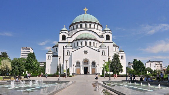 Kathedrale des Heiligen Sava in Belgrad