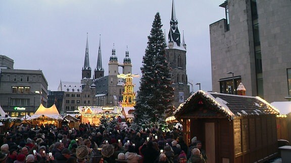 Weihnachtsmarkt Halle