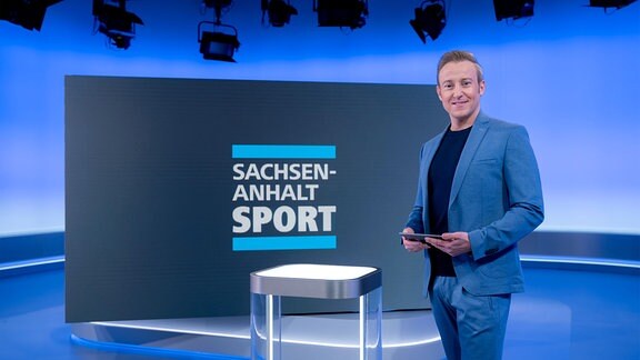 Marco Pahl im Sachsen-Anhalt-heute-Studio.