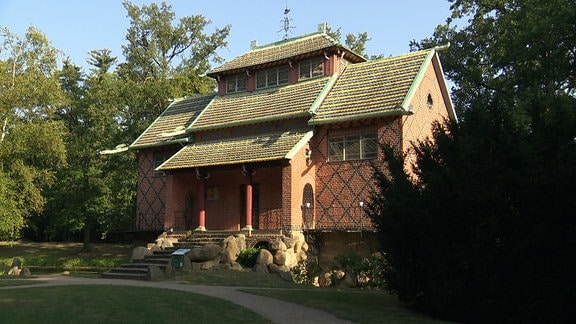 Gebäude im Chinesischen Stil in Oranienbaum