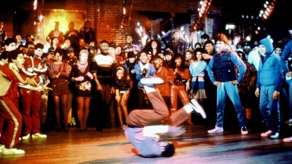 Breakdancing Szene aus dem Film "Beat Street" (1984) 
