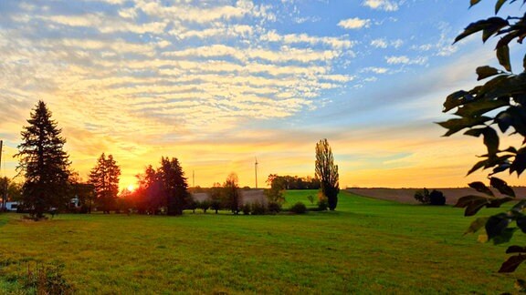 Ein Sonnenaufgang