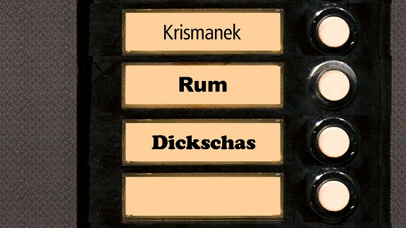 Klingelschild Namenkunde