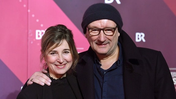 Rainer Bock mit Ehefrau Christina Scholz 