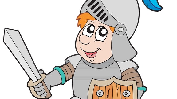 Illustration eines Ritter