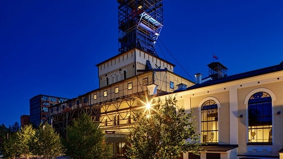 Das alte Bergwerk in Wałbrzych - heute ist es ein Zentrum für Wissenschaft und Kunst.