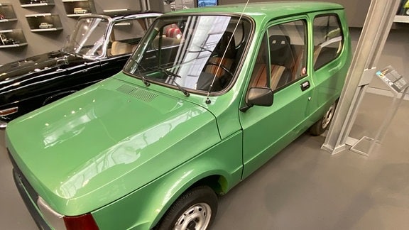 Ein Trabant-Prototyp, der von mehreren sozialistischen Staaten im Rahmen des RGW entwickelt wurde. Er wurde nicht realisiert. 