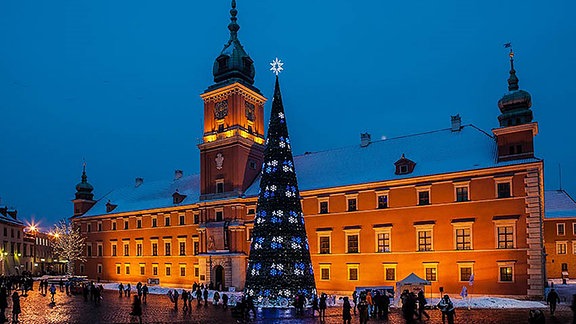 Weihnachtsstimmung in Warschau