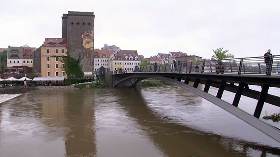 Brücke über die Oder in Görlitz.