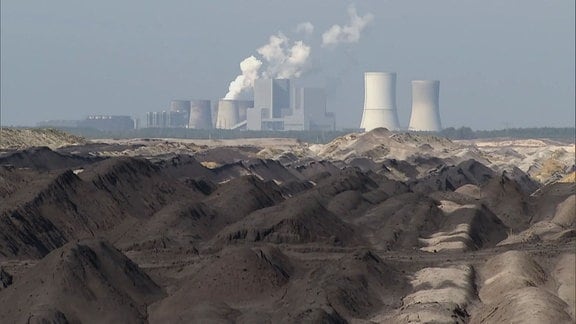 Ein Kohlekraftwerk.