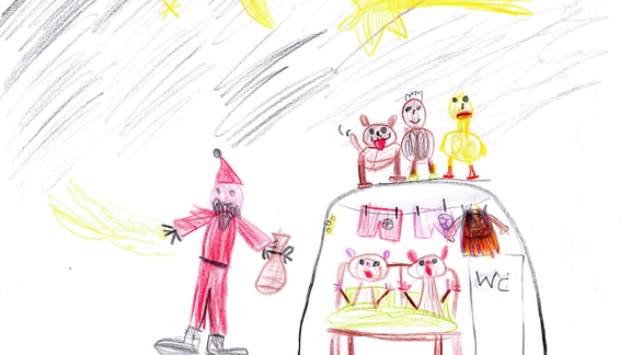 Eine Kinderzeichnung