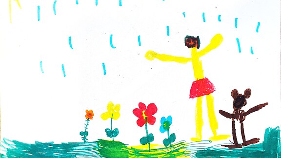 Eine Kinderzeichnung