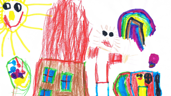 Kinderzeichnung von Johanna (4) aus Plotzen