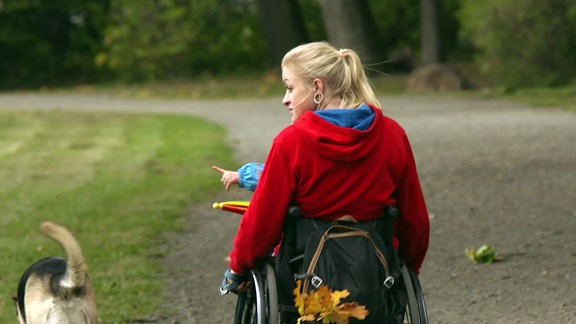 Marie - Mit Kind und Rollstuhl