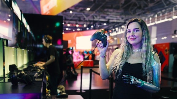 Gina Rühl bei der Gamescon