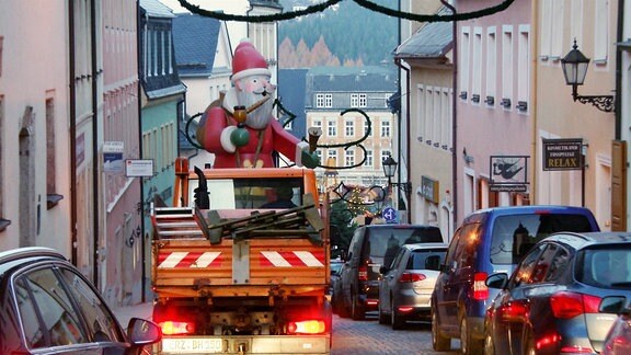Transport Weihnachtsmann