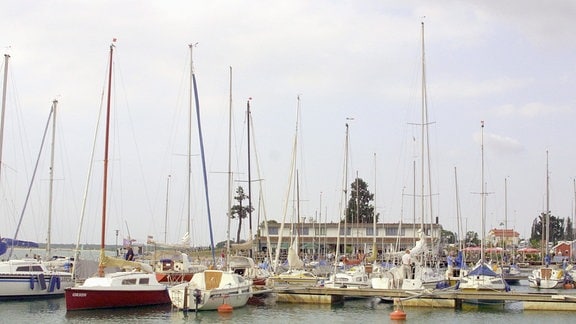Yachthafen am Cospudener See