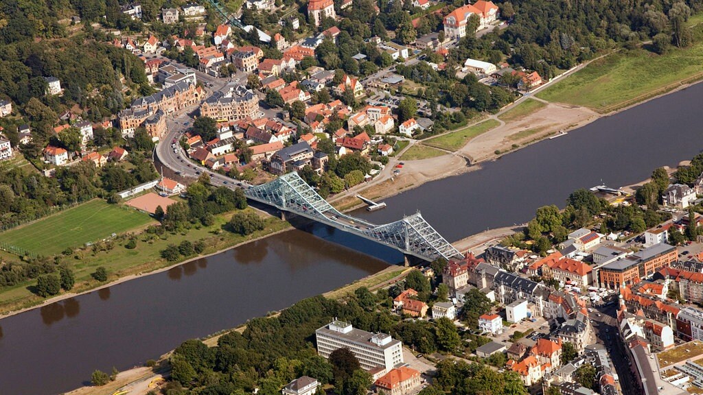 Das Blaue Wunder Von Dresden Mdr De