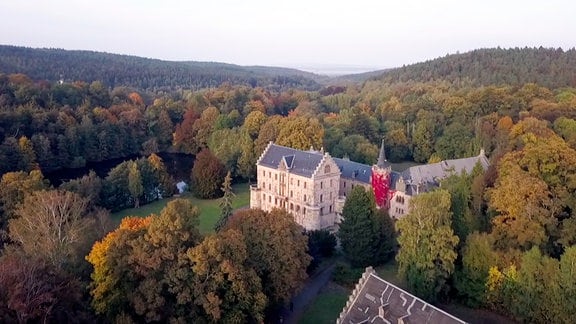 Schloss Reinhardsbrunn in Thüringen.