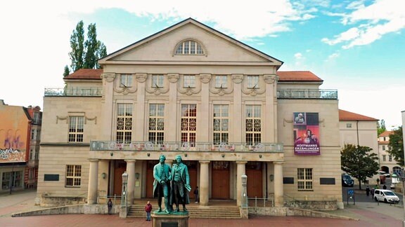 Im Weimarer Nationaltheater tagte 1919 die Nationalversammlung. Hier wurden die Grundlagen für die Landesgründung Thüringens beschlossen.