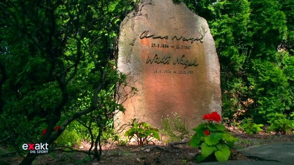 Auf dem Zentralfriedhof in Berlin Friedrichsfelde. Hier liegt Otto Nagel begraben - gemeinsam mit seiner Frau Walli.