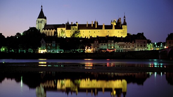 Loiretal bei Nacht