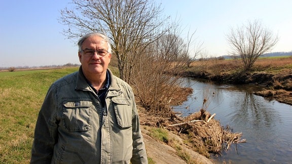Die Bode fasziniert ihn seit langem: Volker Lüderitz, Professor für Hydrobiologie und Gewässerökologie an der Hochschule Magdeburg-Stendal. "Es ist ein ganz besonderer Fluss, der seinen Charakter immer wieder ändert."