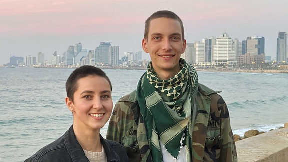 Patrycja und Eryk in Tel Aviv