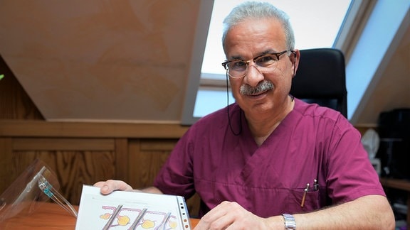 Dermatologe Dr. med. Abdou Zarzour aus Halle (Saale) steht Wirkstoffen wie Finasterid kritisch gegenüber.