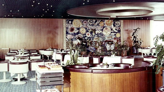 Café Panorama. (Foto aus der DDR-Zeit)
