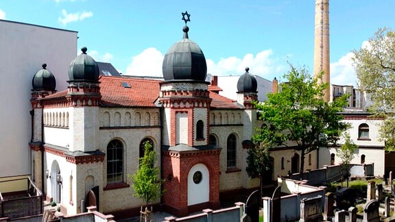 Die Synagoge von Halle
